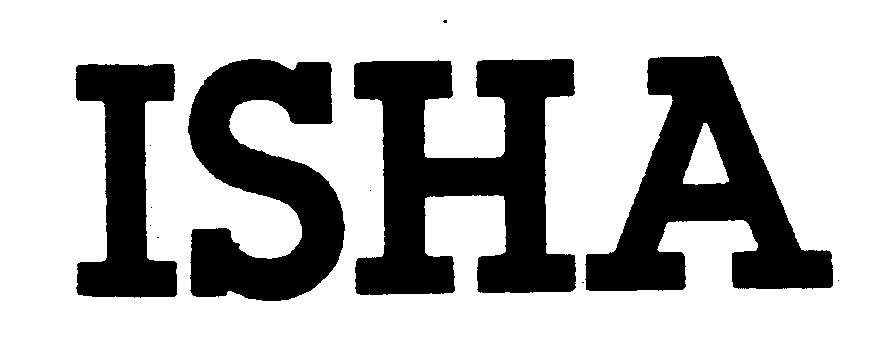 Trademark Logo ISHA