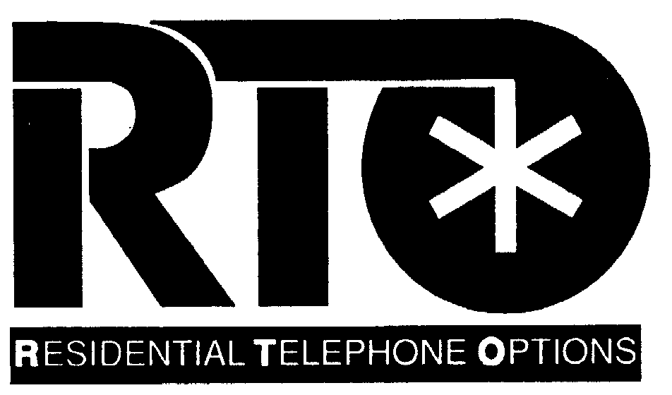 Trademark Logo RTO RESIDENTIAL TELEPHONE OPTIONS