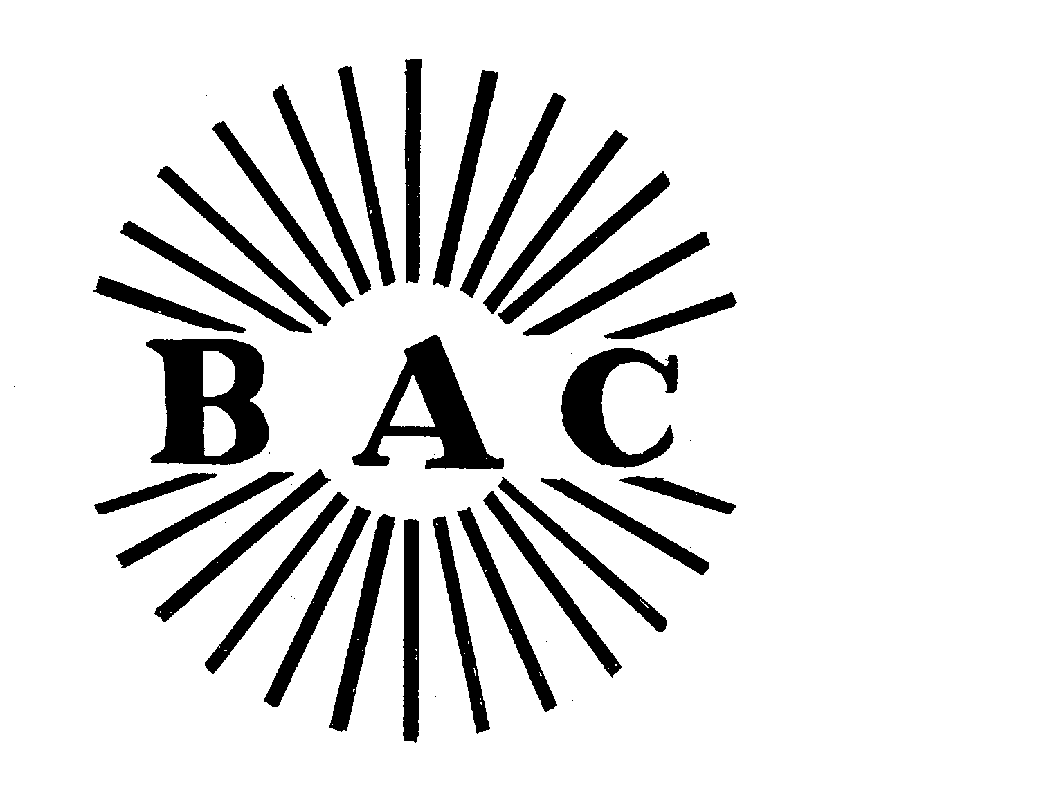 Trademark Logo BAC
