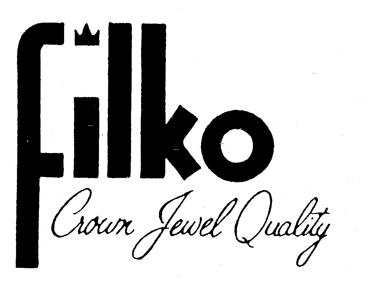 Trademark Logo FILKO CROWN JEWEL QUALITY