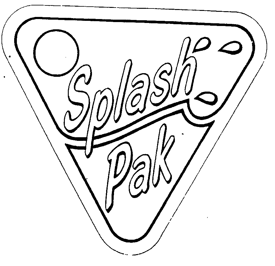Trademark Logo SPLASH PAK