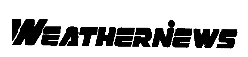 Trademark Logo WEATHERNEWS