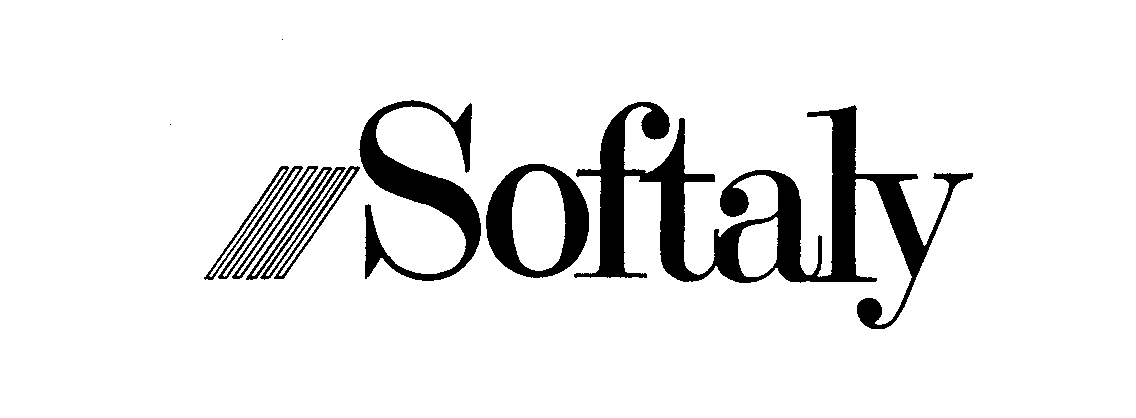 Trademark Logo SOFTALY
