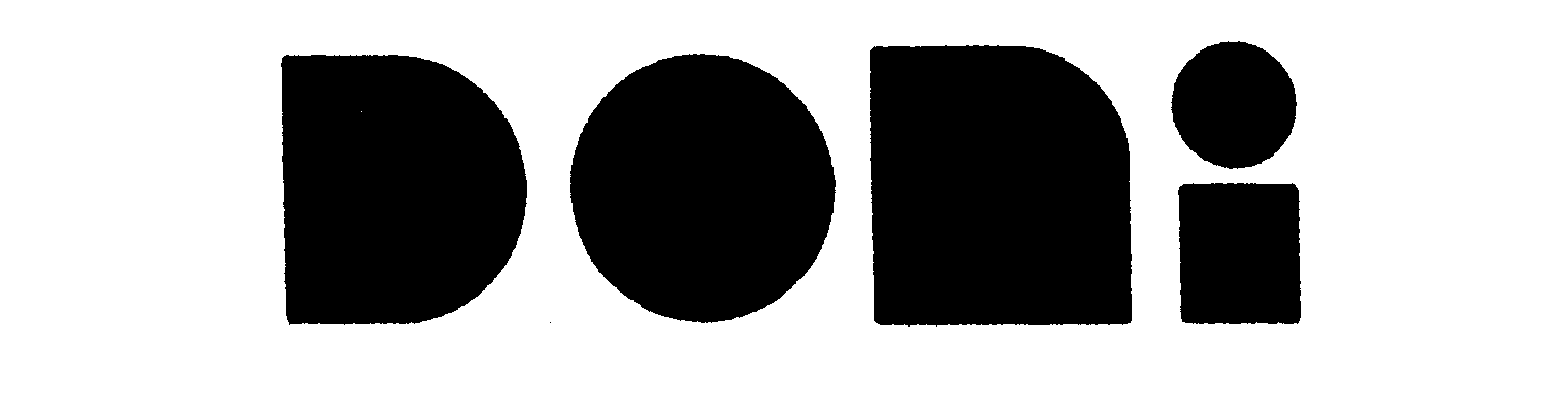 Trademark Logo DONI