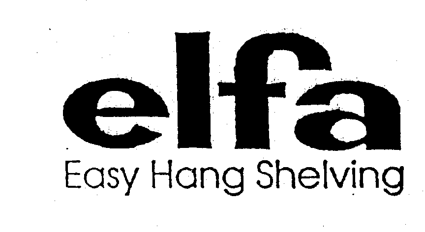  ELFA EASY HANG SHELVING