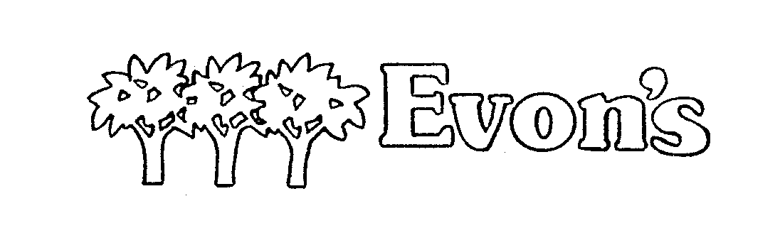 Trademark Logo EVON'S
