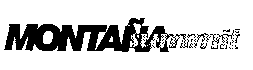 Trademark Logo MONTANA SUMMIT