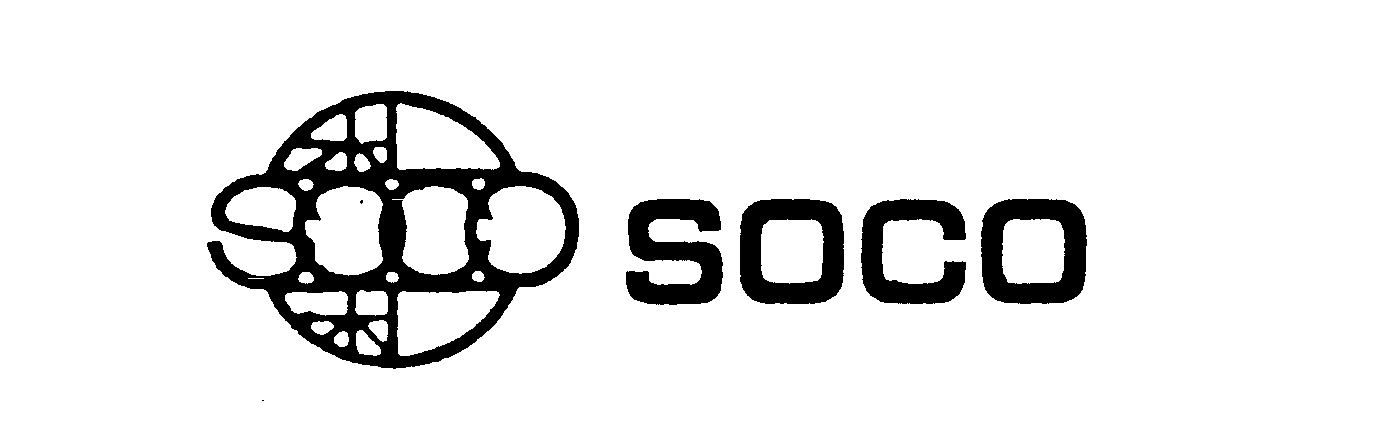 Trademark Logo SOCO