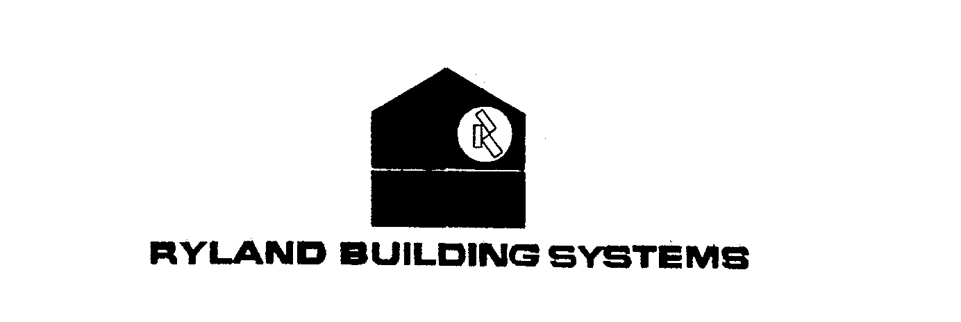 Trademark Logo RYLAND BUILDING SYSTEMS