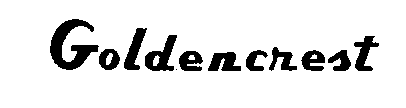 Trademark Logo GOLDENCREST