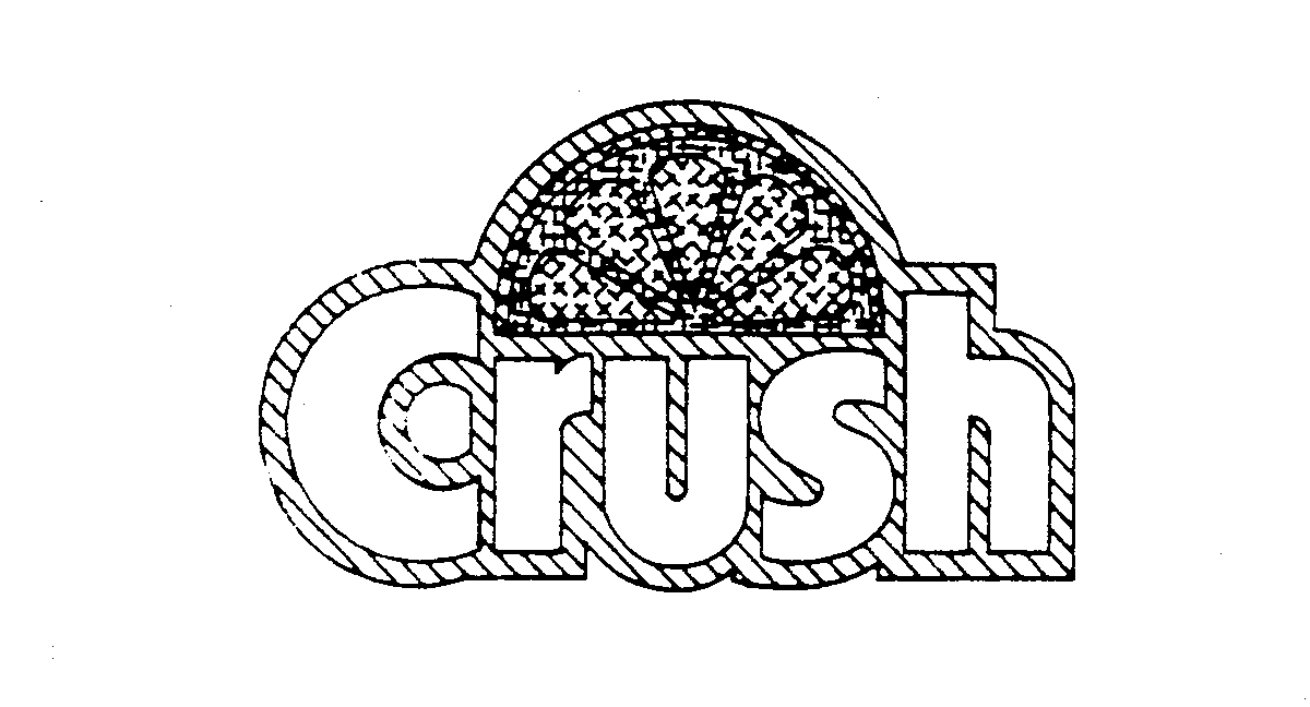 Trademark Logo CRUSH
