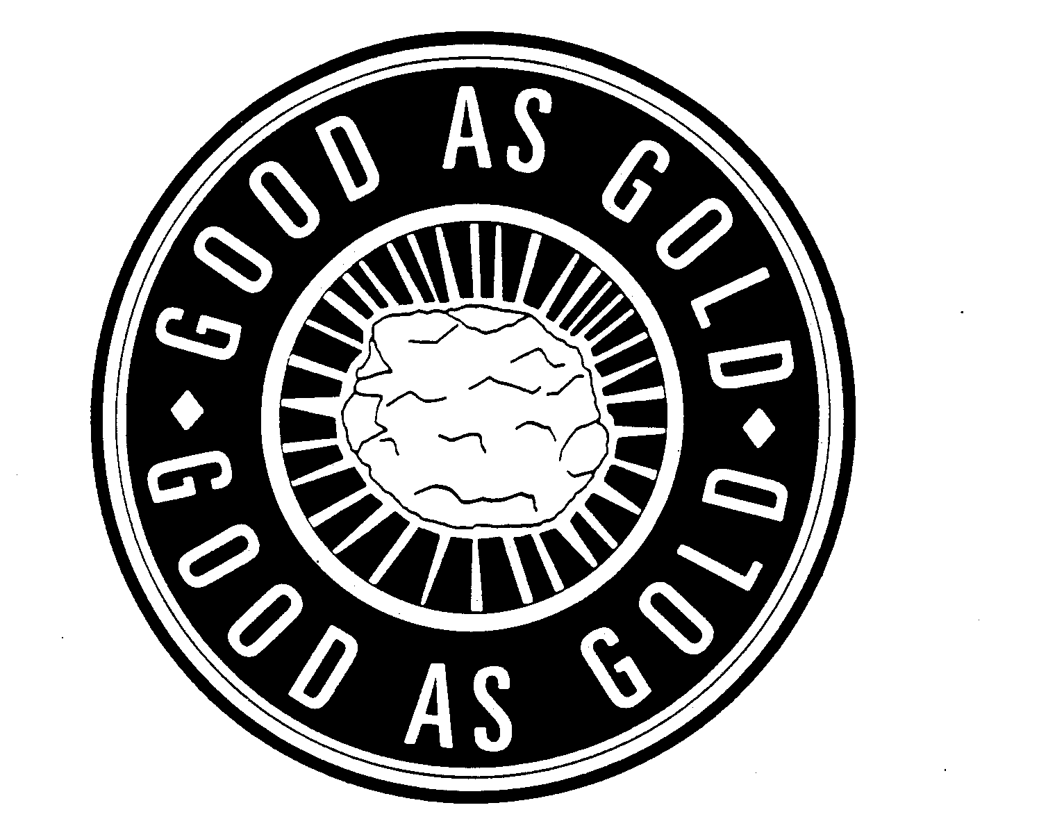 Trademark Logo GOOD AS GOLD