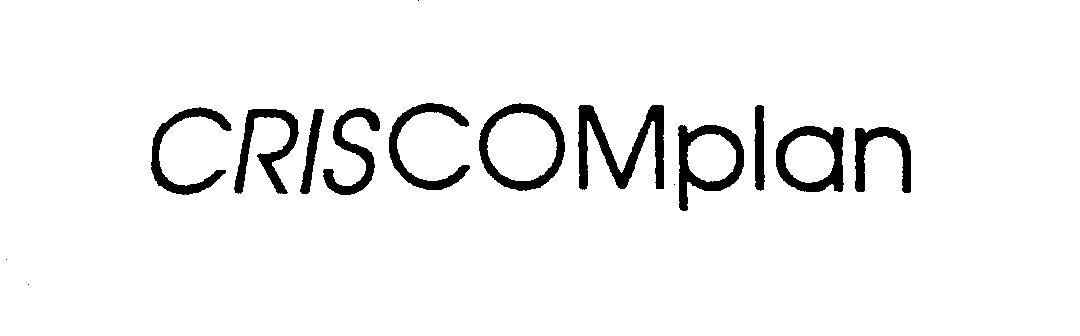 Trademark Logo CRISCOMPLAN