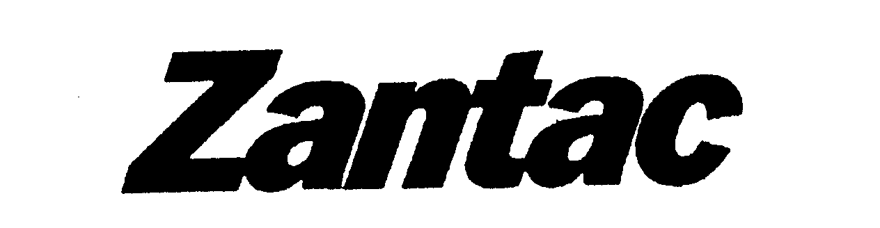 Trademark Logo ZANTAC