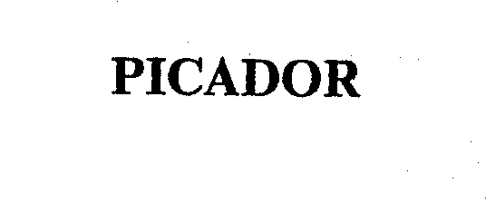 Trademark Logo PICADOR