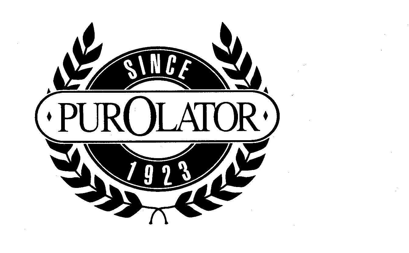  PUROLATOR SINCE 1923