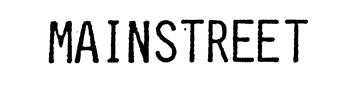 Trademark Logo MAINSTREET