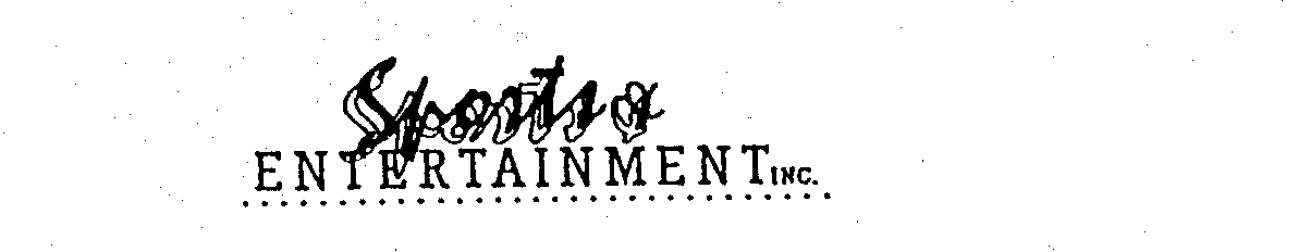 Trademark Logo SPORTS & ENTERTAINMENT INC.
