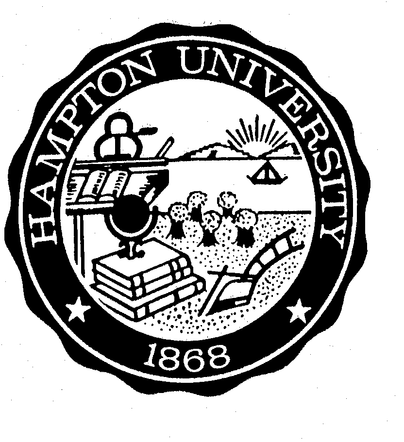 Trademark Logo HAMPTON UNIVERSITY 1868