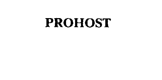 Trademark Logo PROHOST