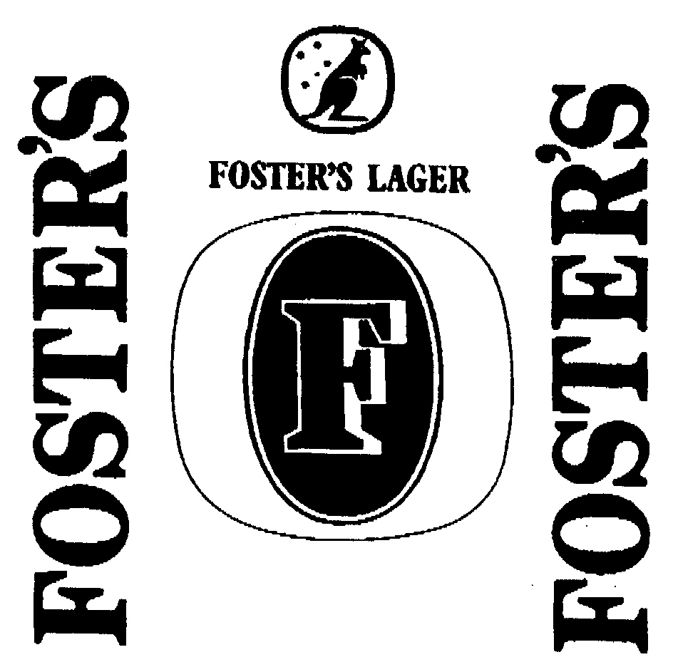 Trademark Logo FOSTER'S FOSTER'S LAGER F FOSTER'S