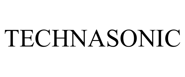 Trademark Logo TECHNASONIC