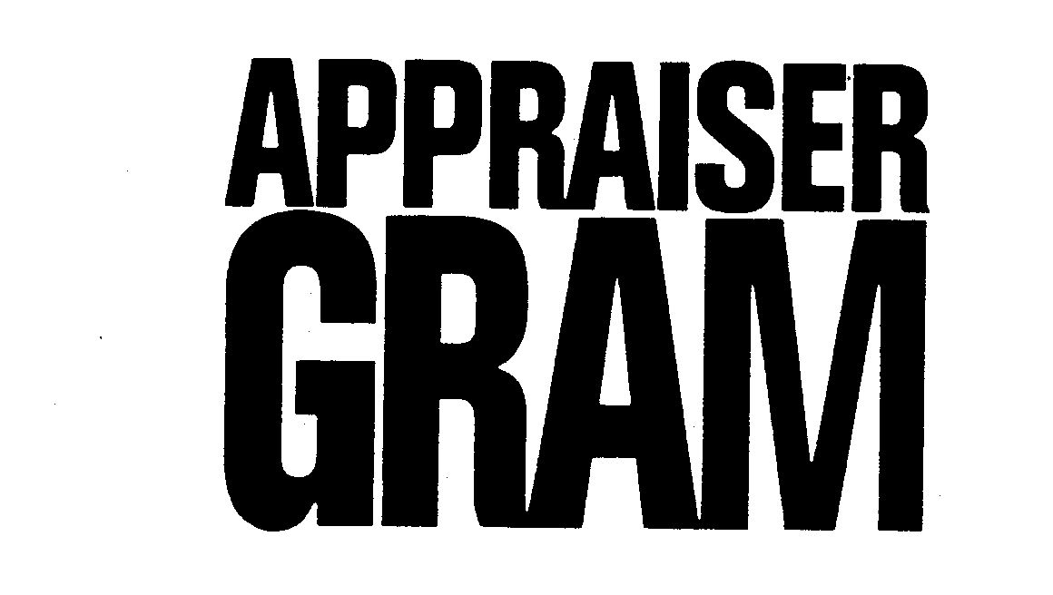 Trademark Logo APPRAISER GRAM