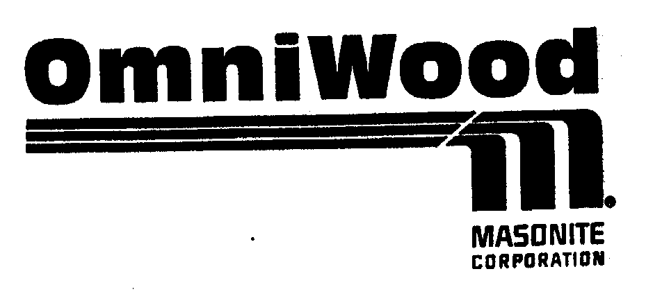 Trademark Logo OMNIWOOD MASONITE CORPORATION