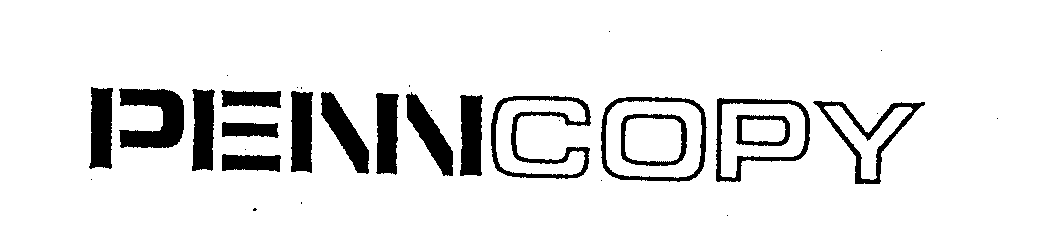 Trademark Logo PENNCOPY