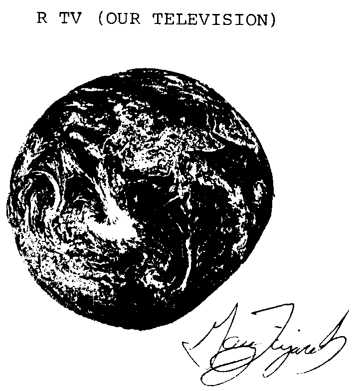 Trademark Logo R TV (OUR TELEVISION)