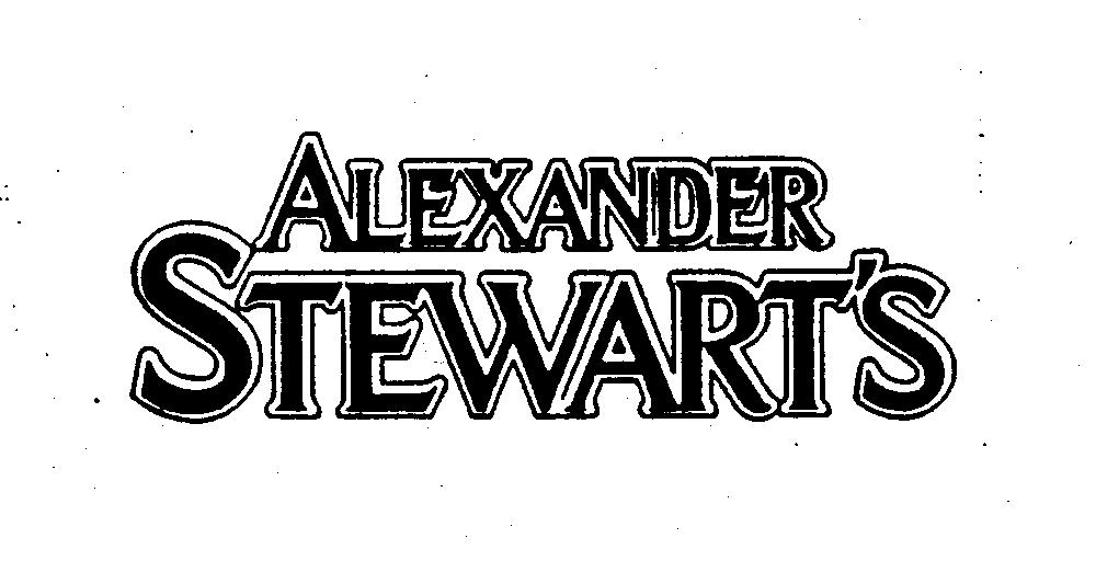 Trademark Logo ALEXANDER STEWART'S