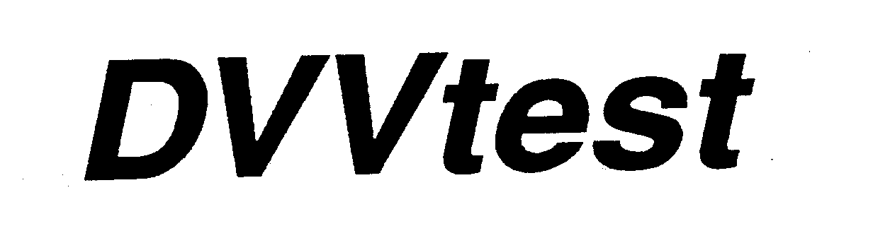 Trademark Logo DVVTEST