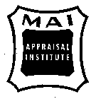 Trademark Logo MAI APPRAISAL INSTITUTE