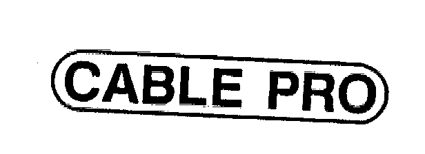 Trademark Logo CABLE PRO