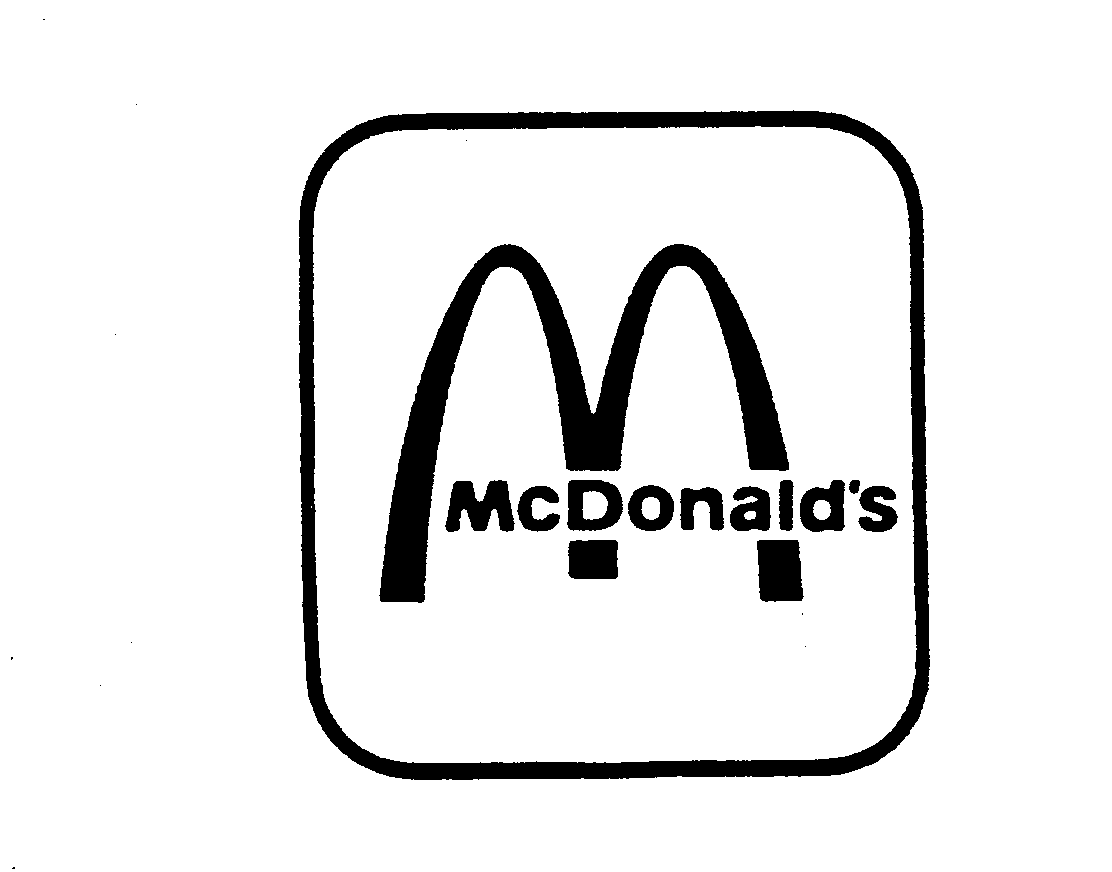 Trademark Logo M MCDONALD'S