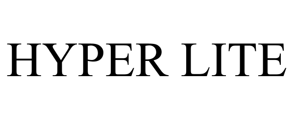 Trademark Logo HYPER LITE