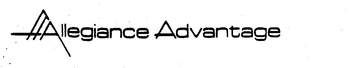 Trademark Logo ALLEGIANCE ADVANTAGE