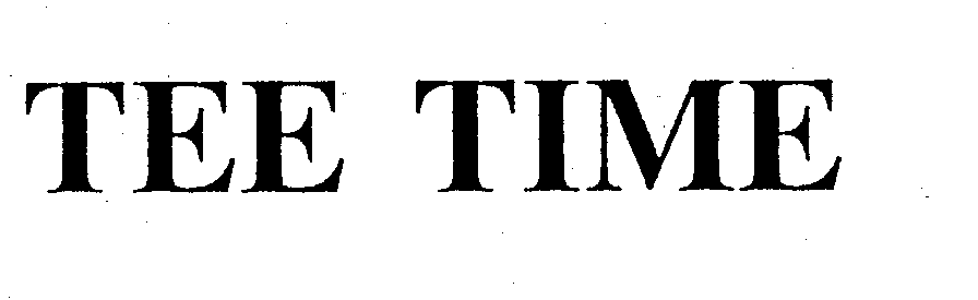 Trademark Logo TEE TIME