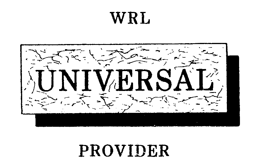 WRL UNIVERSAL PROVIDER