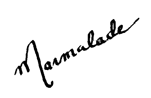 Trademark Logo MARMALADE