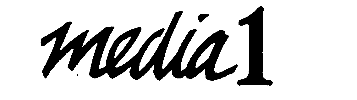 Trademark Logo MEDIA 1