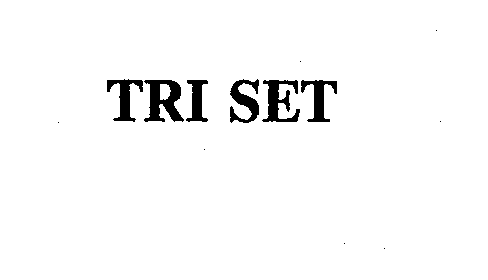 Trademark Logo TRI SET