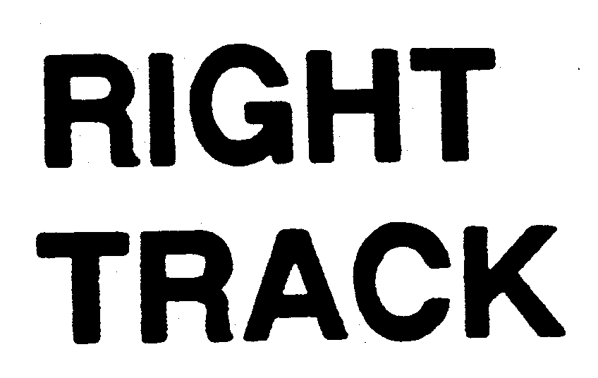 Trademark Logo RIGHT TRACK