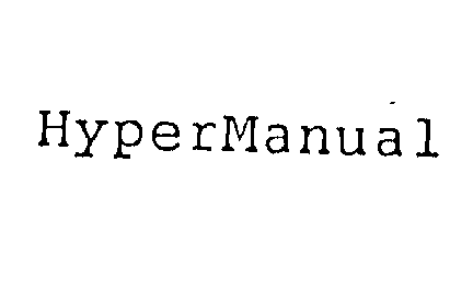  HYPERMANUAL