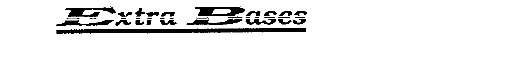Trademark Logo EXTRA BASES