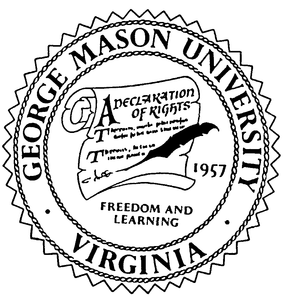 GEORGE MASON UNIVERSITY VIRGINIA FREEDOM AND LEARNING