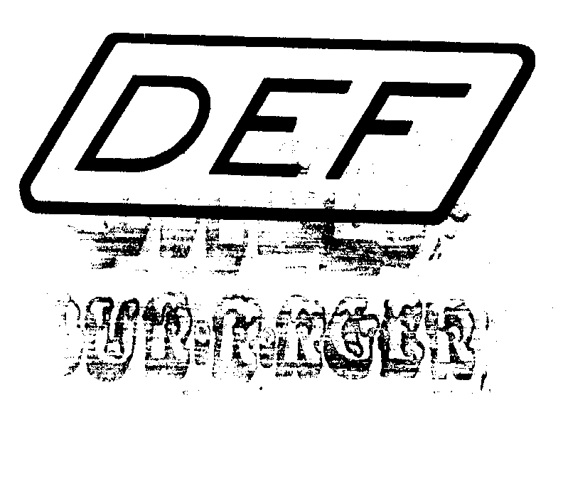 Trademark Logo D E F
