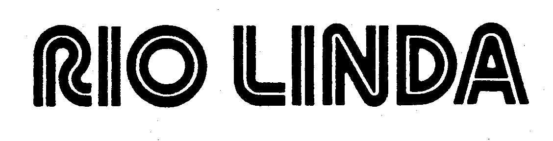 Trademark Logo RIO LINDA