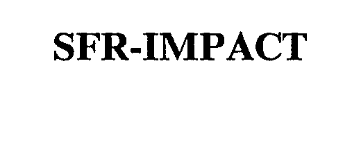Trademark Logo SFR-IMPACT