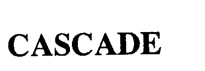 Trademark Logo CASCADE